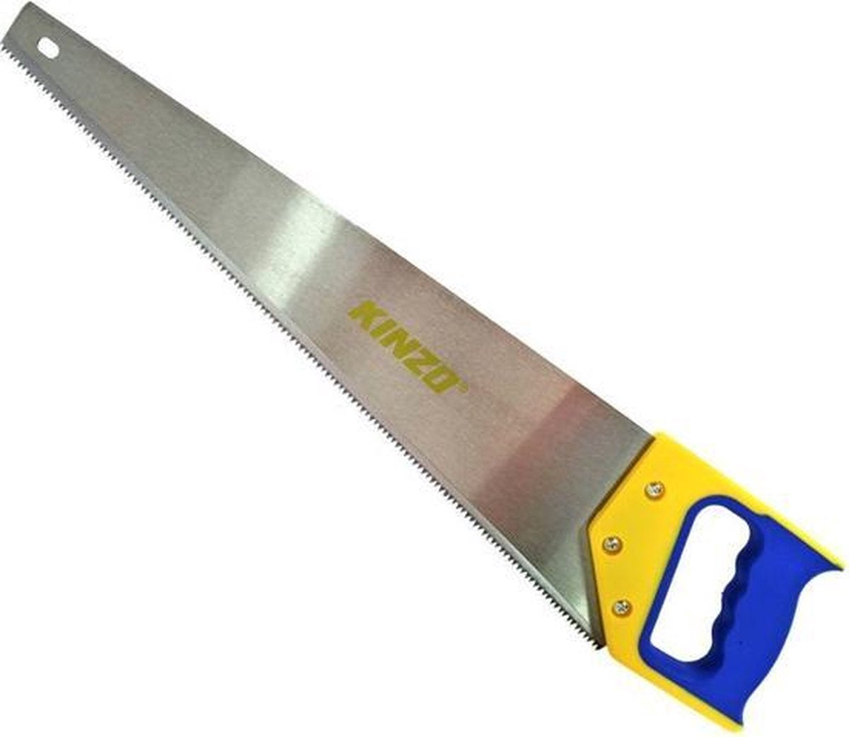 Kinzo handzaag - 500mm - geel blauw