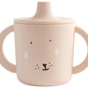 Trixie tuitbeker - mrs. rabbit - drinkbeker voor baby - antilek beker - voor baby's vanaf 4 maanden - van siliconen - geschikt voor de vaatwasser