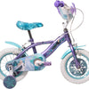 Disney die eiskönigin disney frozen 2 bicicleta para niños - niñas - 12 pulgadas - azul violeta - dos frenos de mano