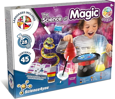 Science 4 you science4you la scienza della magia – 28 trucchi magici – scatola per esperimenti – a partire da 8 anni