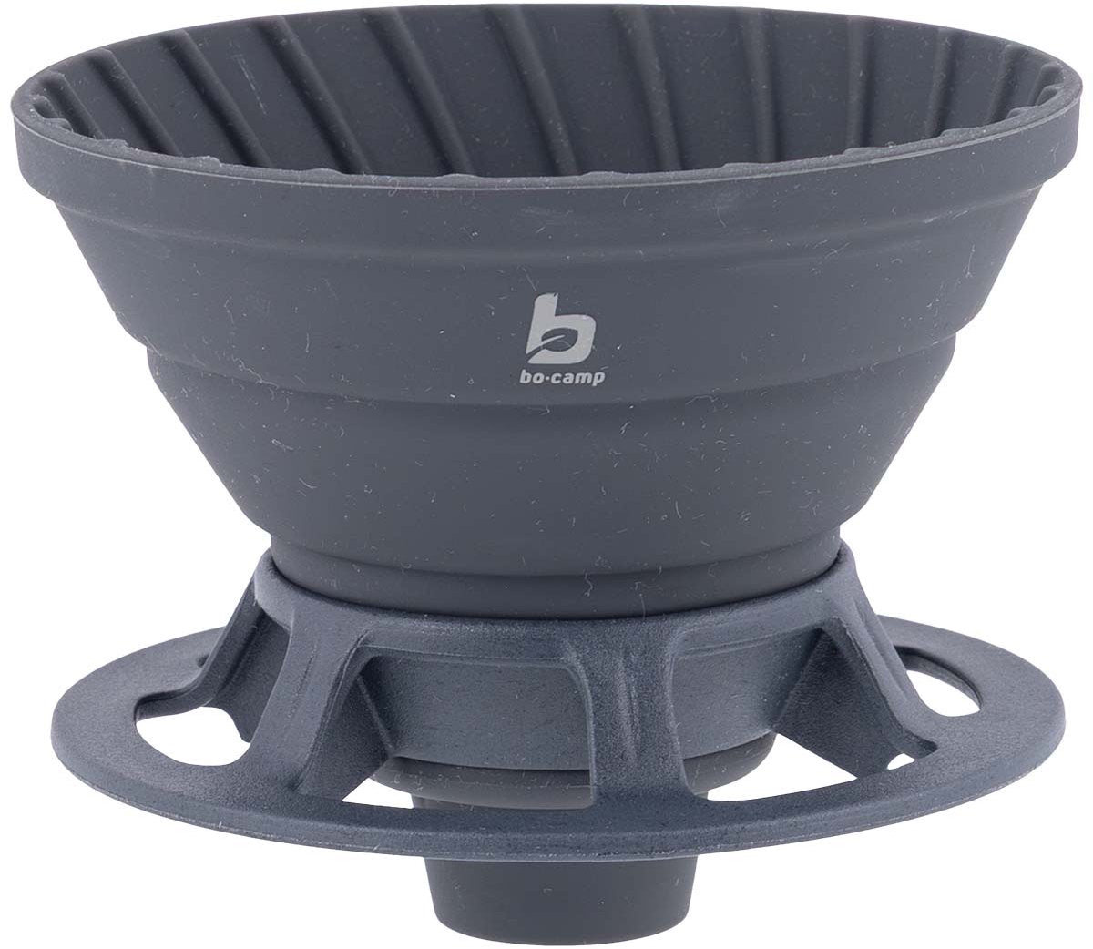Bo-camp - portafiltro de café - plegable - gris