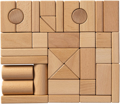 Van dijk toys beuken houten blokken - 44 stuks