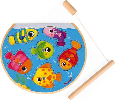 Janod - juego de rompecabezas - pesca rápida