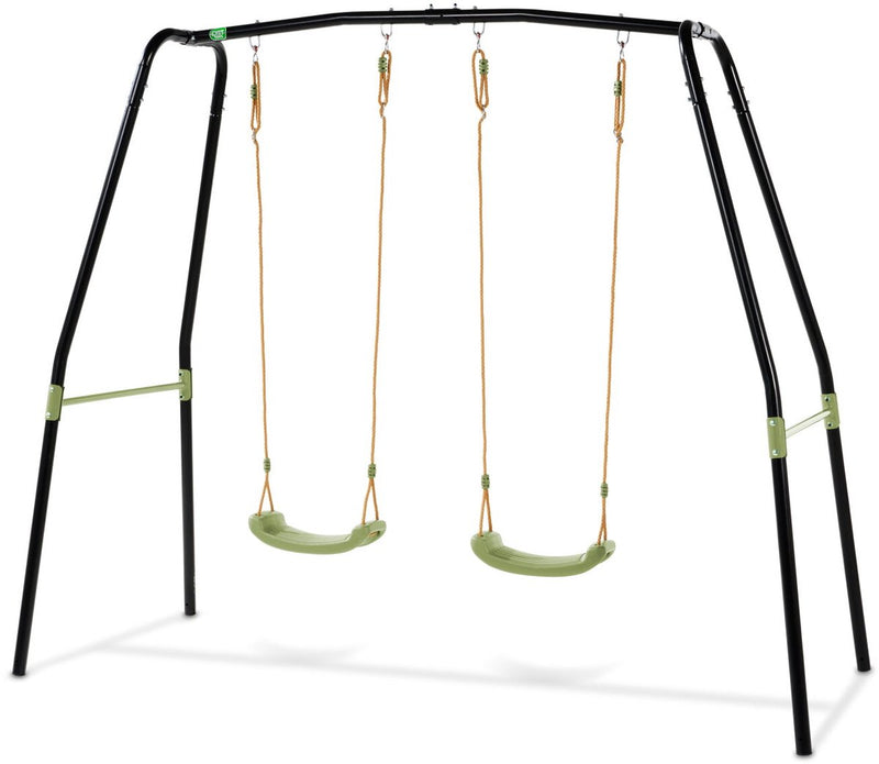 Exit toys exit ivy altalena doppia - struttura a dondolo per esterni - bambini