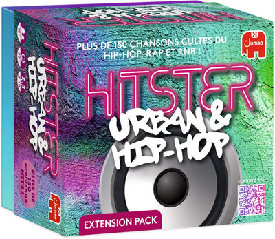 Hitster jumbo - - urban hip-hop franse editie - franstalig partyspel - actiespel - muziekspel vanaf 16 jaar