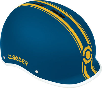 Casco globber - casco urban s m azul petróleo - azul - iluminación LED - casco abs - regulable - s-m 51-55 cm