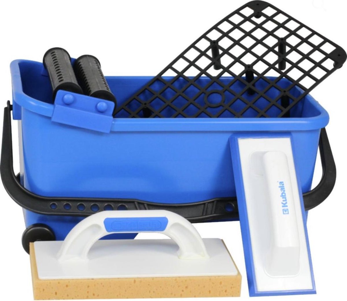 Kubala 9901 - set piastrellista - secchio da 20 litri - attrezzi per giunti - con spugna