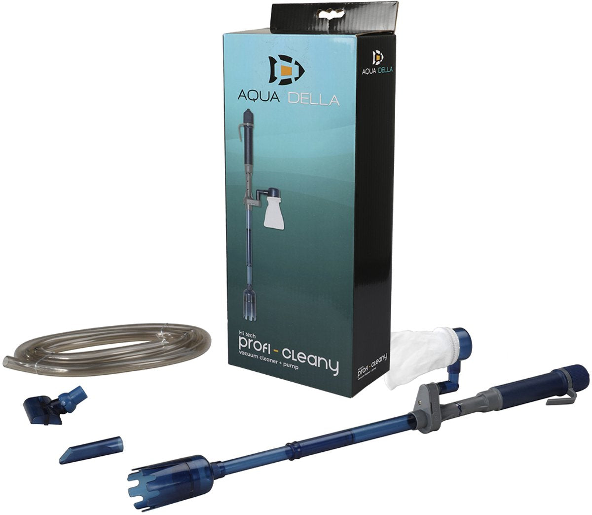 Aspirapolvere per acquario Aqua della ebi hi tech a batterie - 52cm