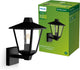 Lampada da parete Philips LED Philips Kinno - lampada da esterno - nera - attacco E27 - massimo 25W - resistente alle intemperie; ip44 - lampada da parete da terra