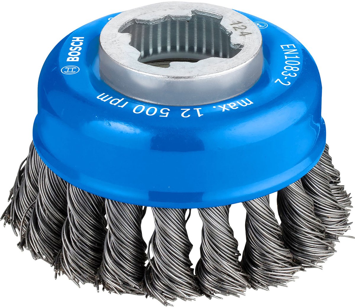 Bosch accessories potborstel x-lock heavy for metal, 75 mm, 0,5 mm, gevlochten staaldraad 2608620727 1 stuk(s)