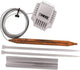 Herz 7420 elemento de control con sensor de contacto m28x1,5 20-50 c capilar 2m recto, blanco