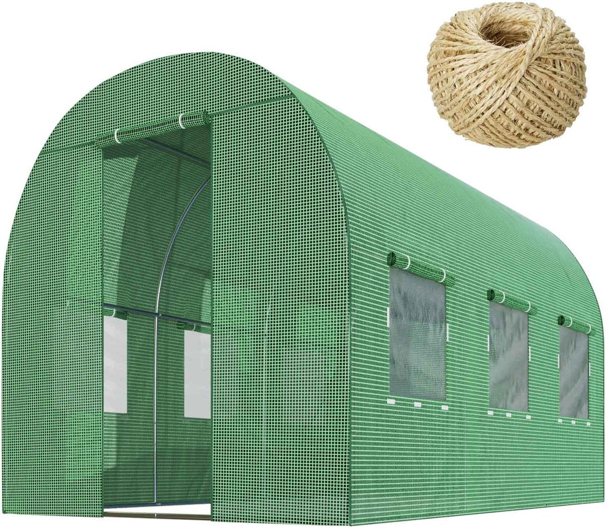 Viking choice kweektunnel - 2x2x3m - groen