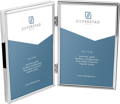 Zilverstad - fotolijst sweet memory 2x 10x15 cm glanzend