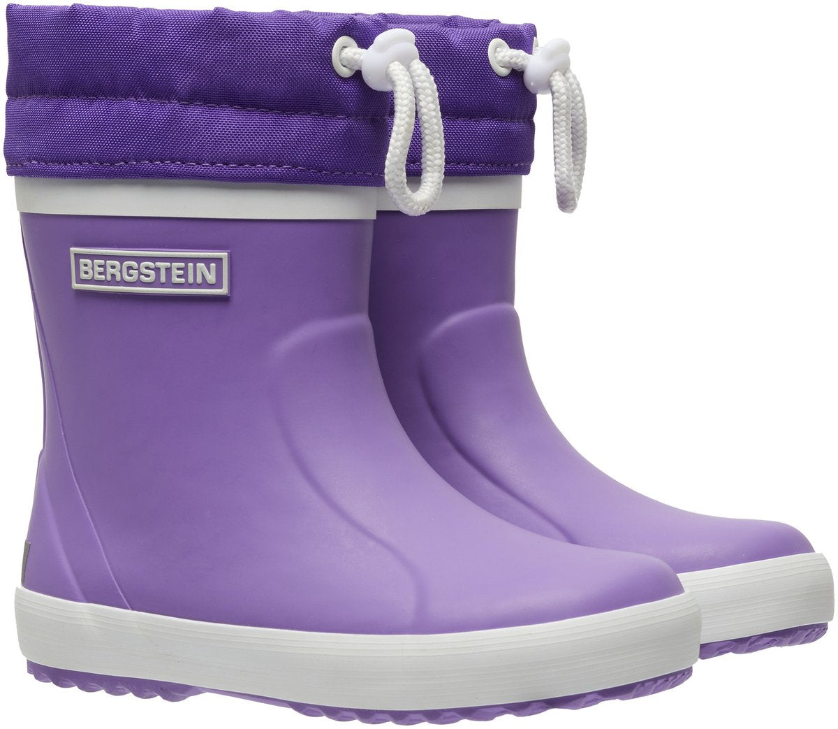 Bergstein classici stivali da pioggia termo-foderati per bambini – stivali invernali – ragazzi e ragazze – lavanda