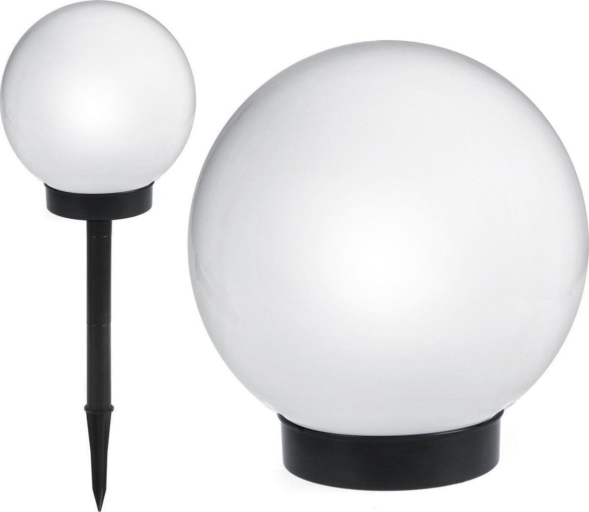 Greenblue - solar led lichtbollen - tuinverlichting wit- ledlamp - 16x16x19cm