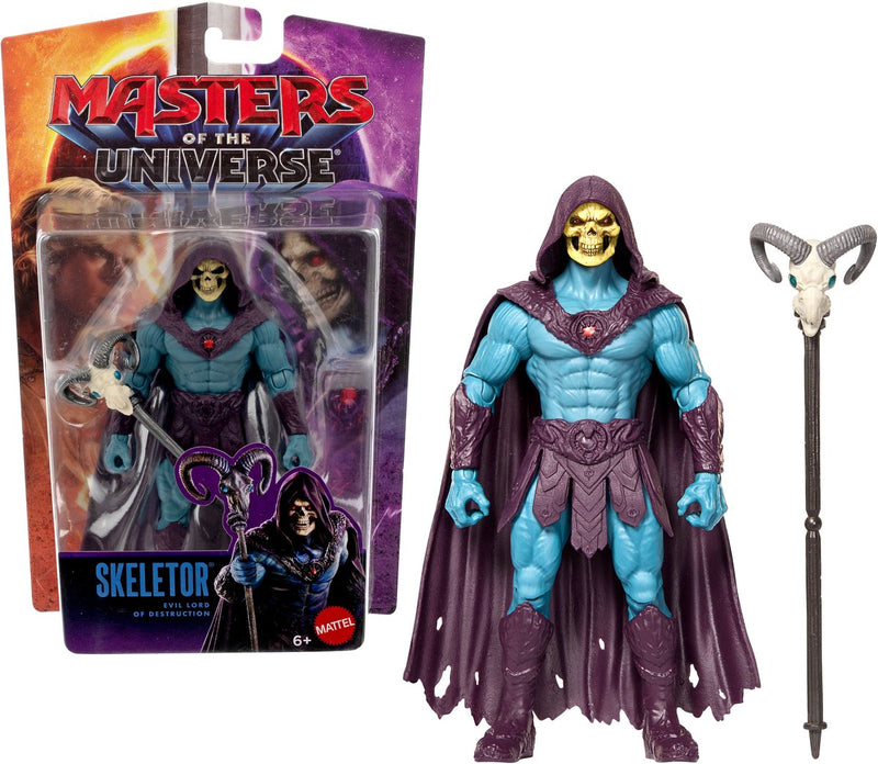 Esqueleto de la película Masters of the Universe 2026 - figura de acción con destrucción