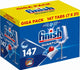 Finish powerball quantum - powerball liquido per lavastoviglie - pulisce, sgrassa e lucida - 147 compresse - confezione risparmio