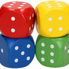 Playwood Wooden Dice Set grande, 4dlg.