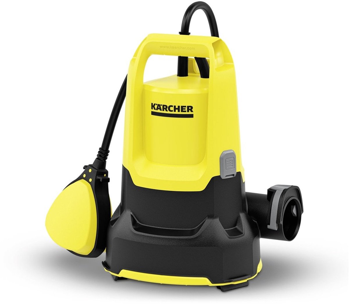 Kärcher sp 9.000 flat dompelpomp - wateropbrengst 9000 l u - vlakafzuiging tot 1 mm - korrelgrootte max. 5 mm