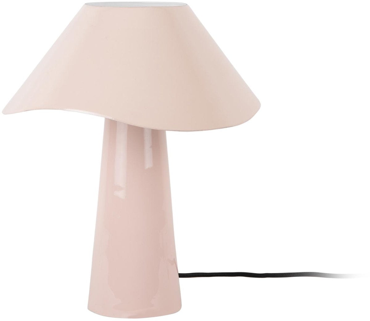 Leitmotiv tafellamp ameno - zachtroze - ø28cm - scandinavisch
