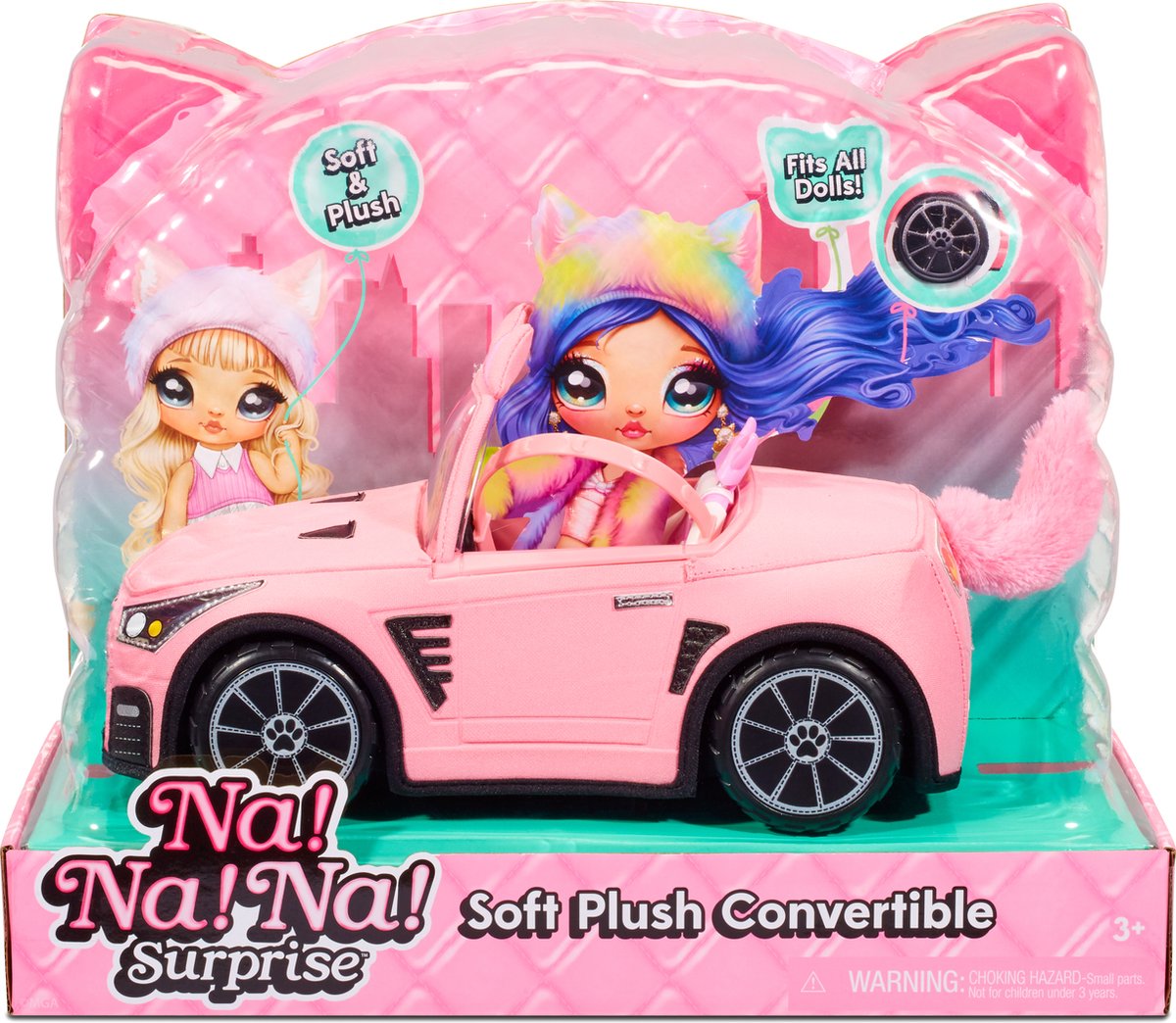 ¡MGA Entertainment después! ¡Después! ¡Después! Sorprendente peluche convertible