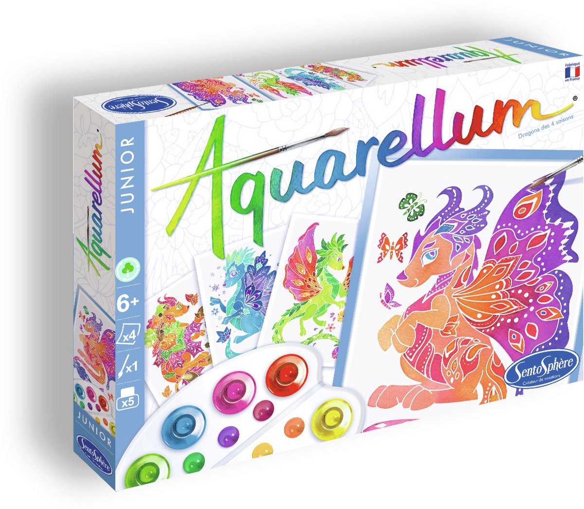 Sentosphère aquarellum junior 4 stagioni draghi