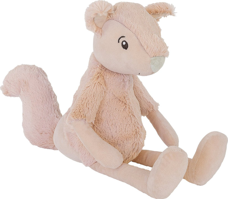 Peluche caballo ardilla sancho feliz 38cm - rosa - peluche bebé