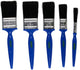 Set pennelli Kinzo – 5 pezzi – pennelli 12, 25, 38 e 50 mm – per lavori di verniciatura dentro e fuori casa