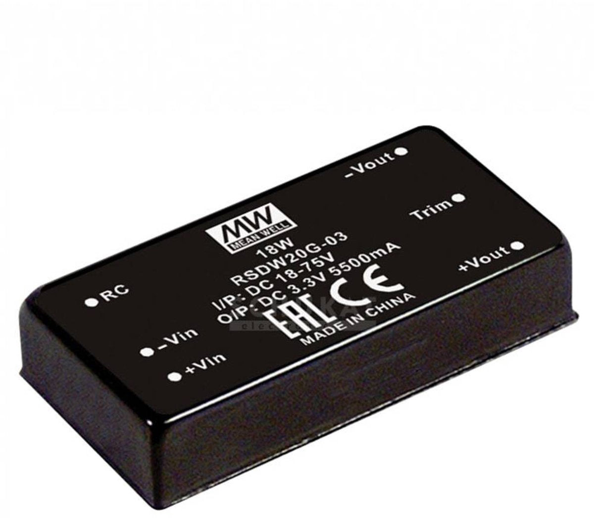 MW significa bien rsdw20g-05 convertidor dc dc 4 a 20 w número de salidas: 1 x contenido 1 pieza(s)
