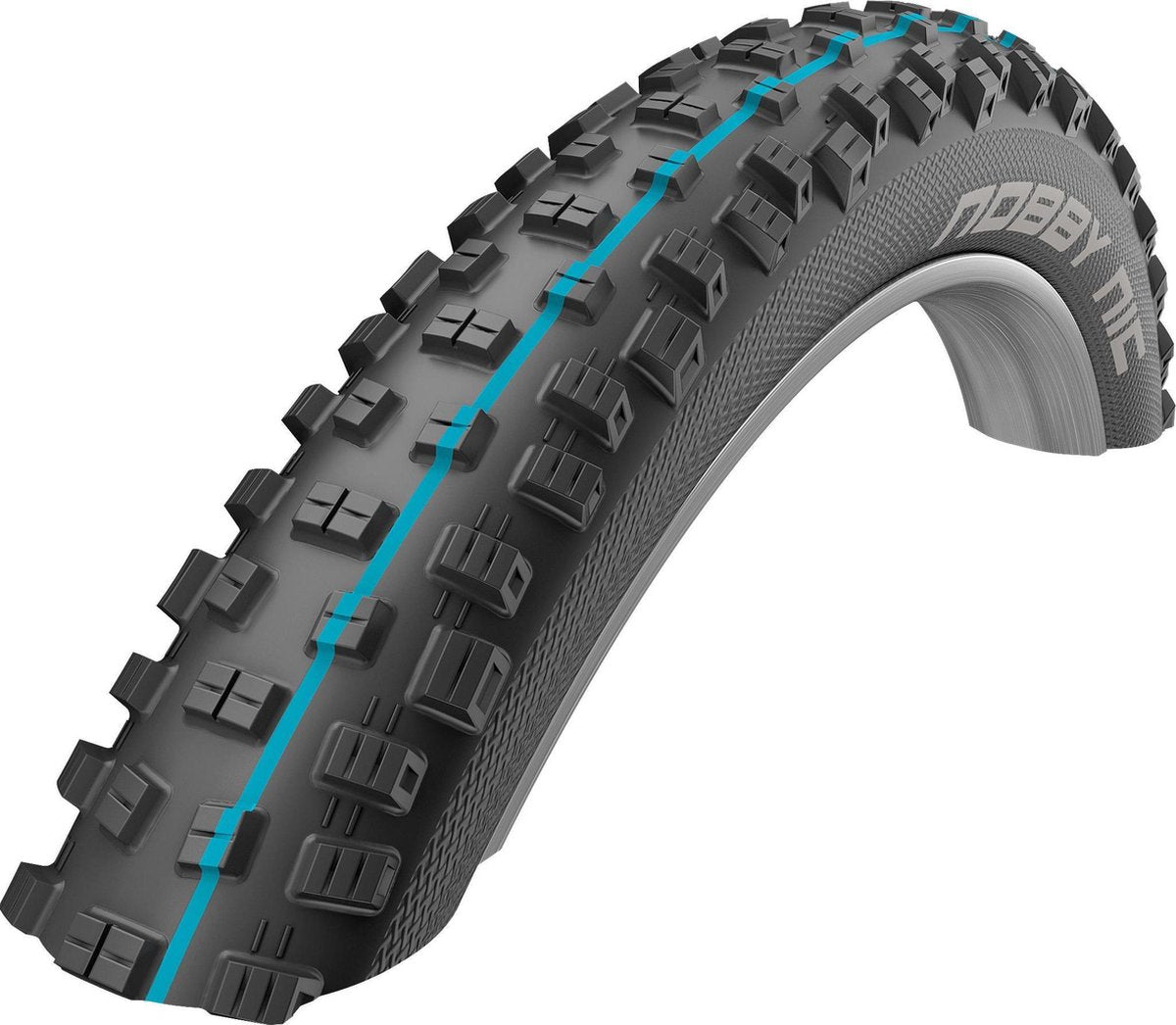 Schwalbe copertone pieghevole nobby nic super trail 27.5 x 2.60 65-584 mm - nero