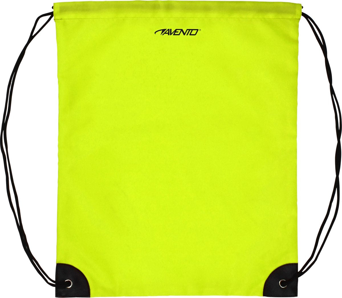 Mochila Avento con cordones - amarillo fluorescente