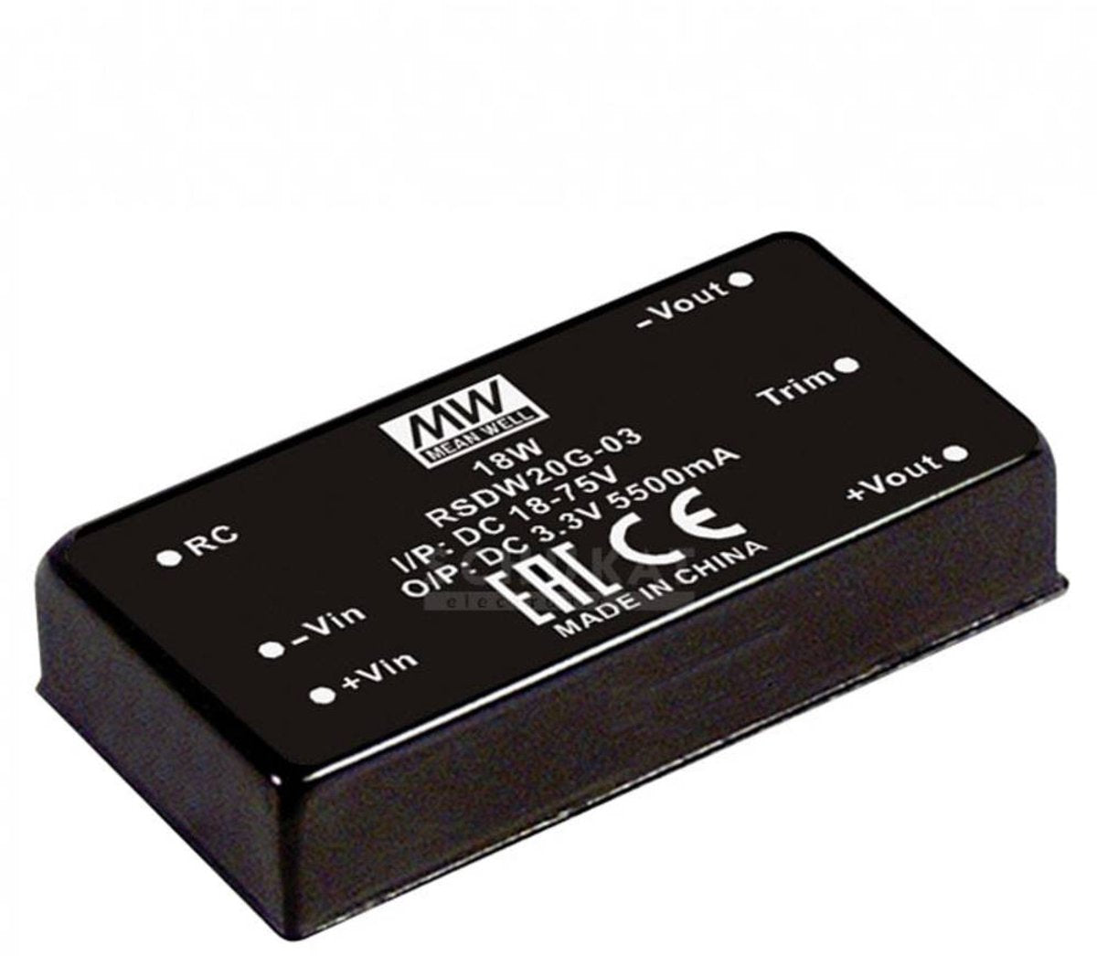 MW significa bien rsdw20h-12 dc dc convertidor 1,67 a 20 w número de salidas: 1 x contenido 1 pieza(s)