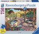 Ravensburger Cosy Backyard - Puzzle da 750 pezzi xl - Esclusività