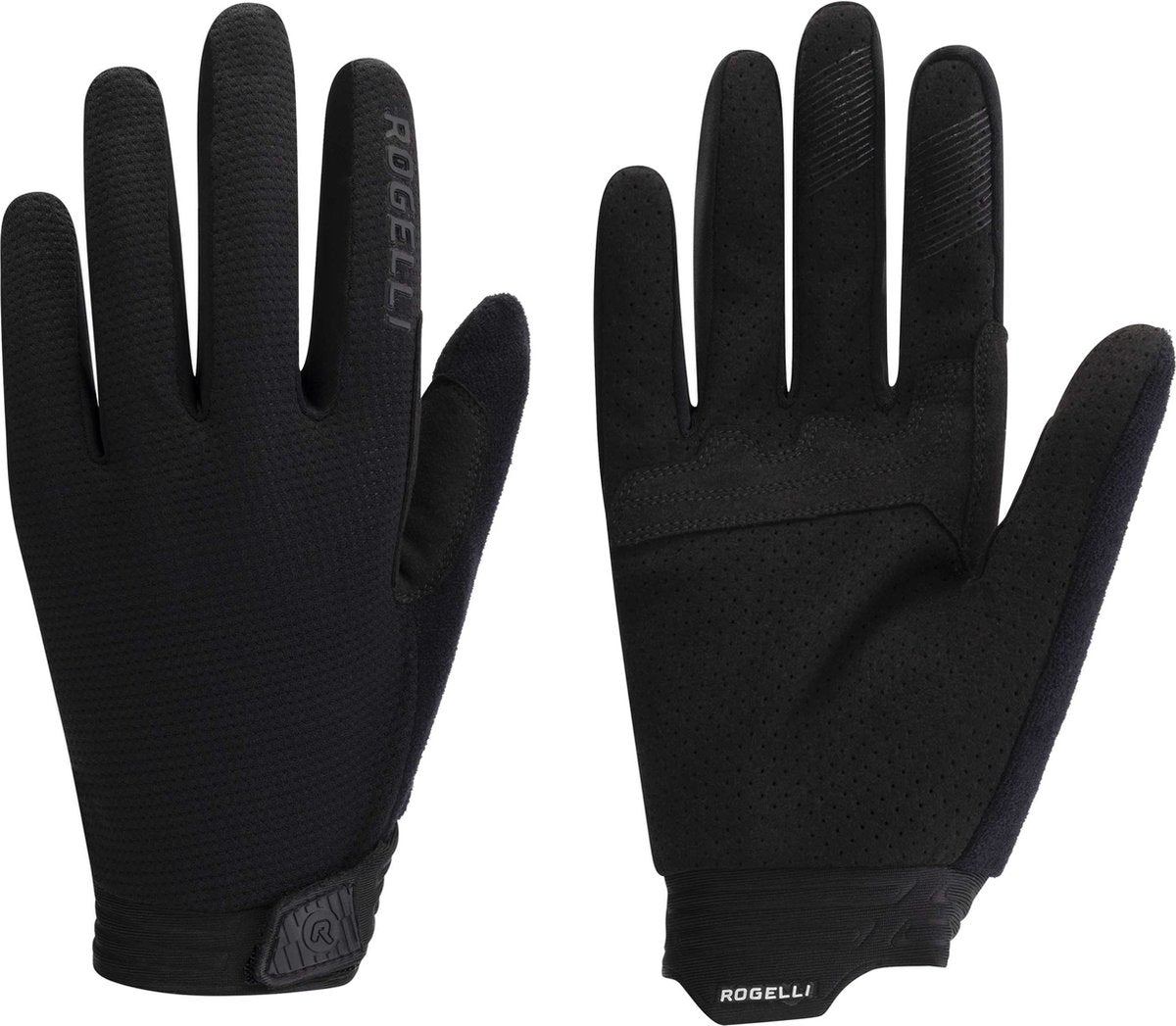 Rogelli advntr cycling gloves men - black - xxl