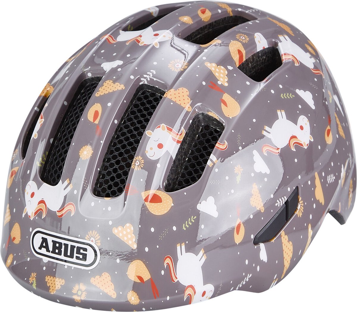 Abus helm Smiley 3.0 Grijs hGoudse S 45-50cm