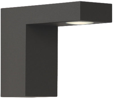 Lucide texas - aplique aplique interior exterior - led - 1x7w 3000k - ip54 - antracita