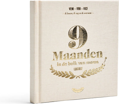 Uitgeverij stratier 9 maanden in de buik van mama - invulboek