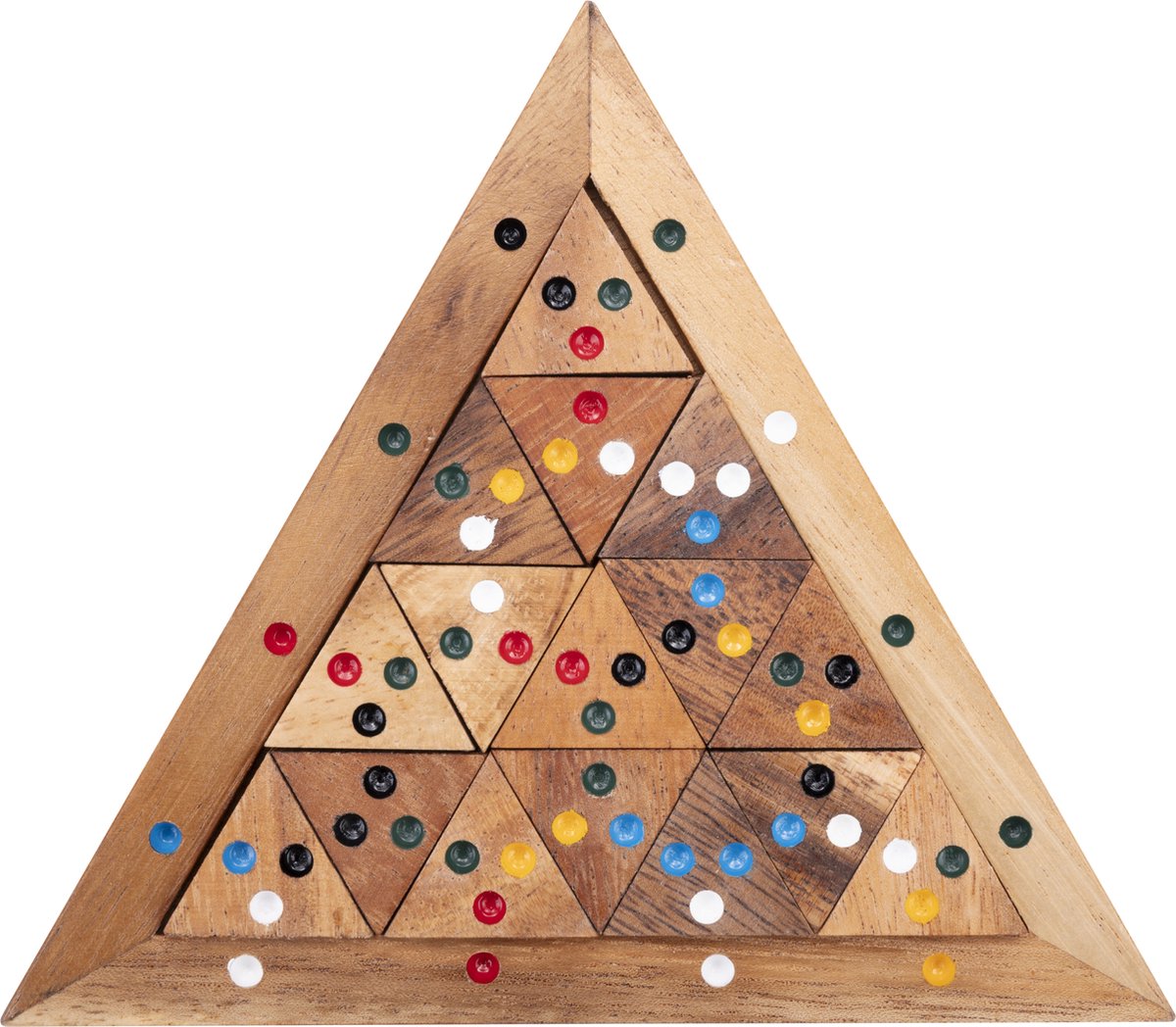 Trimatch Longfield – gioco di pensiero in legno – gioco di puzzle logico – gioco di combinazioni di colori – gioco di strategia educativa – cuore d'angelo