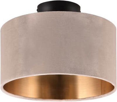 Trio julieta - plafondlamp - beige - excl. 2x e14 4w - plafondbevestiging
