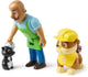 Confezione di personaggi della storia di Paw Patrol con macerie