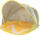 Waimea pop-up strandtent - geel - 130 x 130 x 100 cm - upf50+ - reflecterend