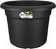 Elho green basics cilindro 65 - macetero exterior - ø 64,0 x h 48,5 cm - living black