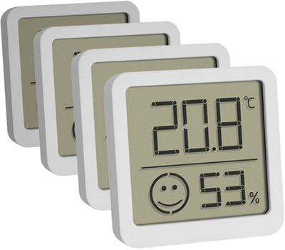Tfa dostmann 4-pack 30.5053.02.04 thermo and hygrometer white