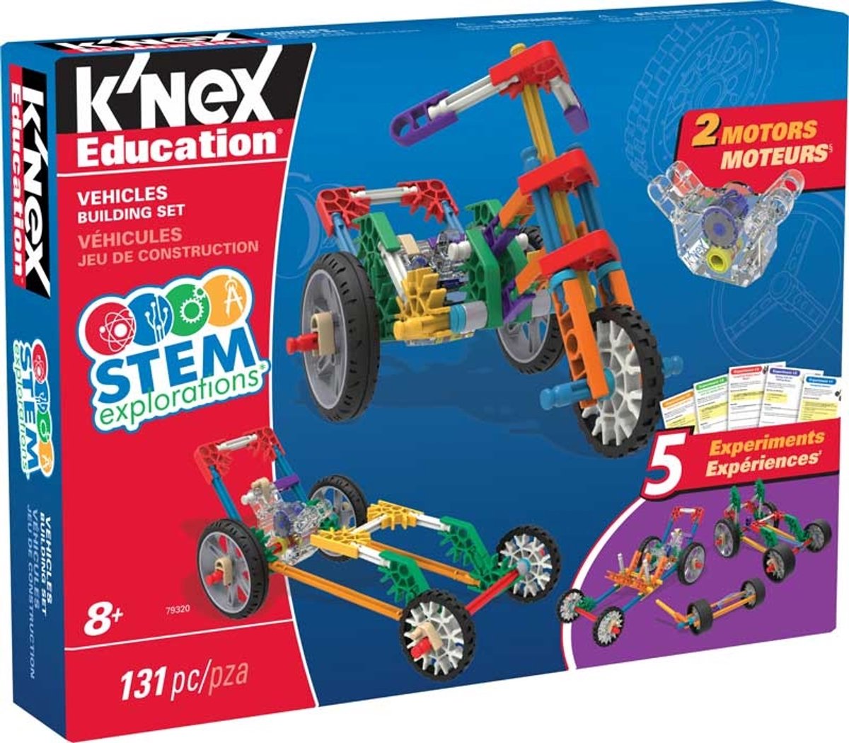 Explorazioni STEM K'NEX: set di veicoli