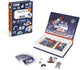 Janod - magnetibook - universo - set da gioco con libro magnetico