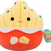 Peluche Squishmallows - patatine fritte all'aglio e parmigiano, 30 cm