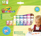 Crayola - mini kids - pennarelli - 12 pennarelli per bambini