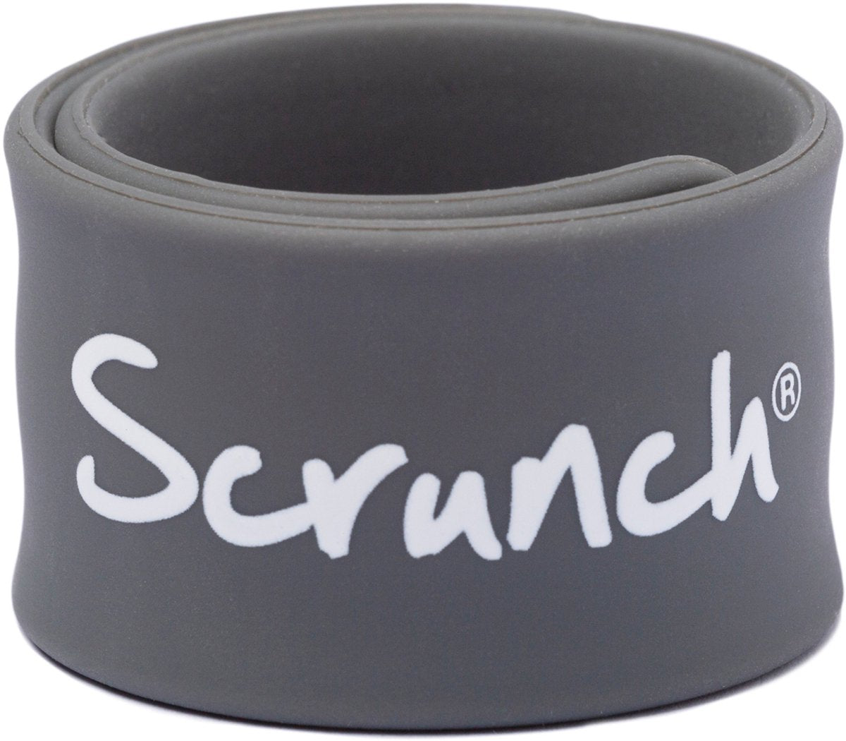 Scrunch sos bandje kinderen - anthraciet grijs - opvouwbaar - recycleerbaar