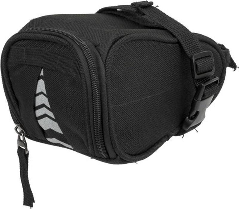 Willex - borsa da sella 1200 l - nera - 1,8 litri - riflettente