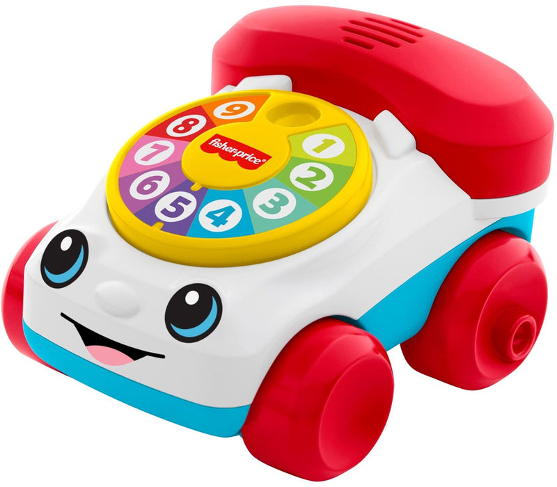 Fisher-price juguete para empujar vehículo telefónico con sonidos